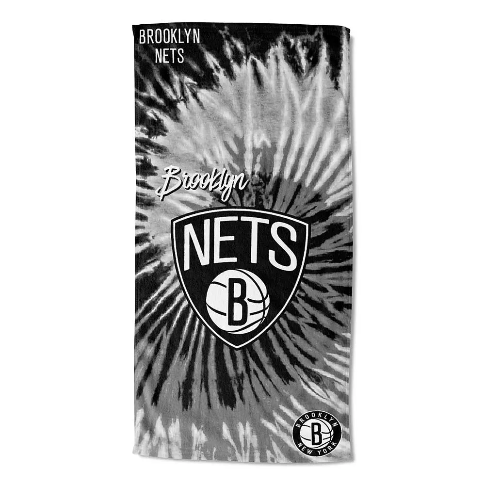 NBA Brooklyn Nets Psychedelic Beach Towel 30x60 Inches