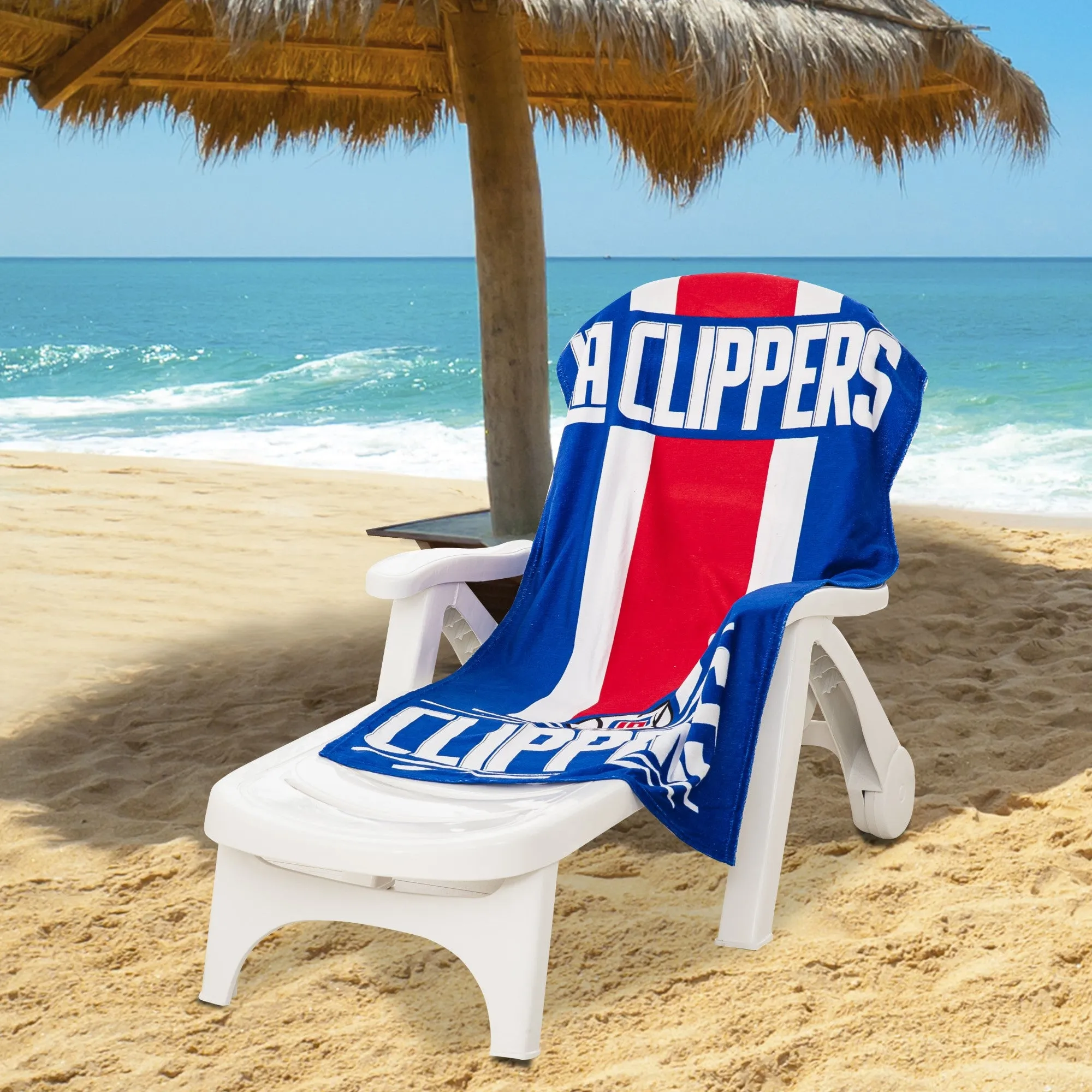 NBA Los Angeles Clippers Zone Read Beach Towel 30X60 Inches