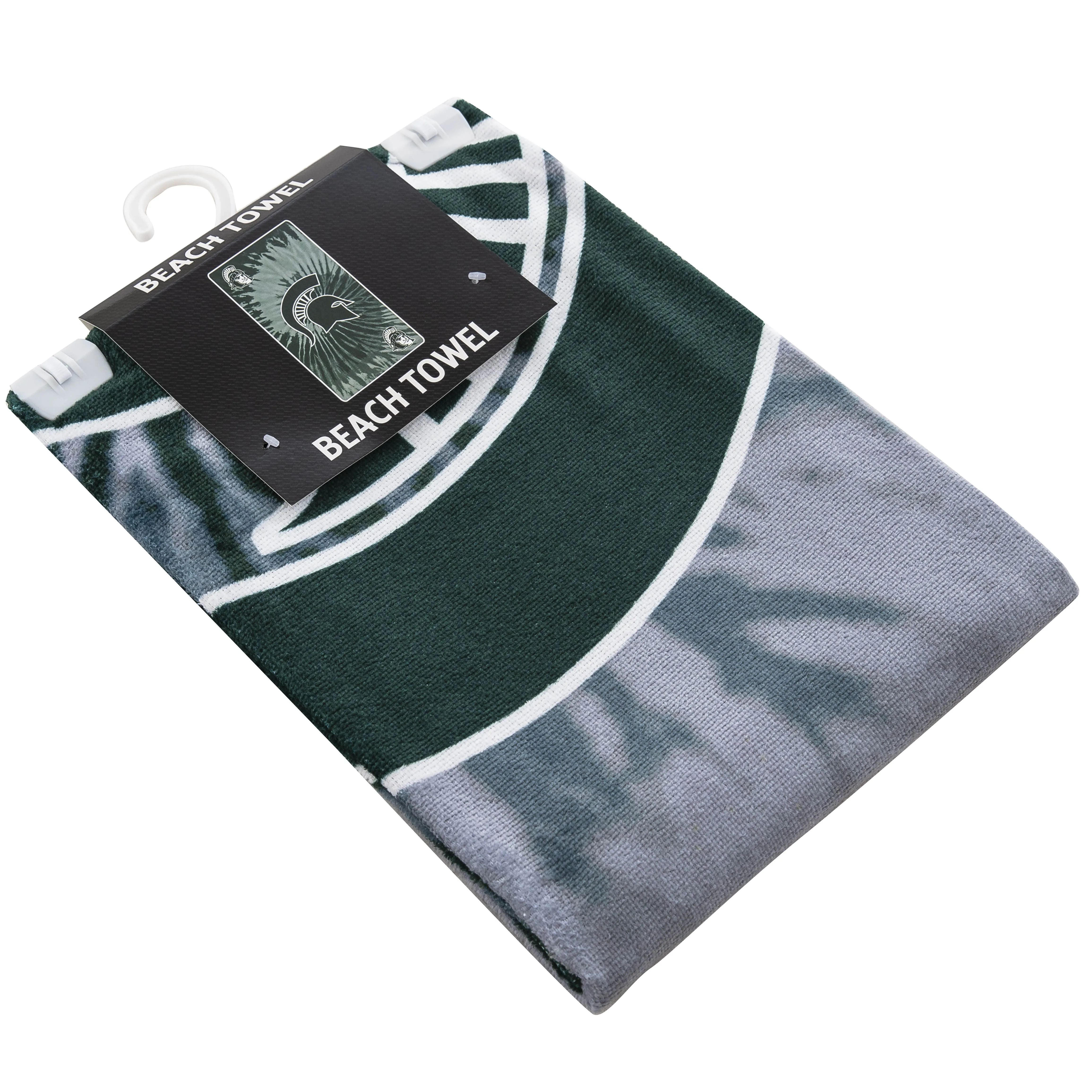 NCAA Michigan State Spartans Psychedelic Beach Towel 30x60 Inches