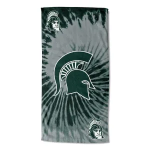 NCAA Michigan State Spartans Psychedelic Beach Towel 30x60 Inches