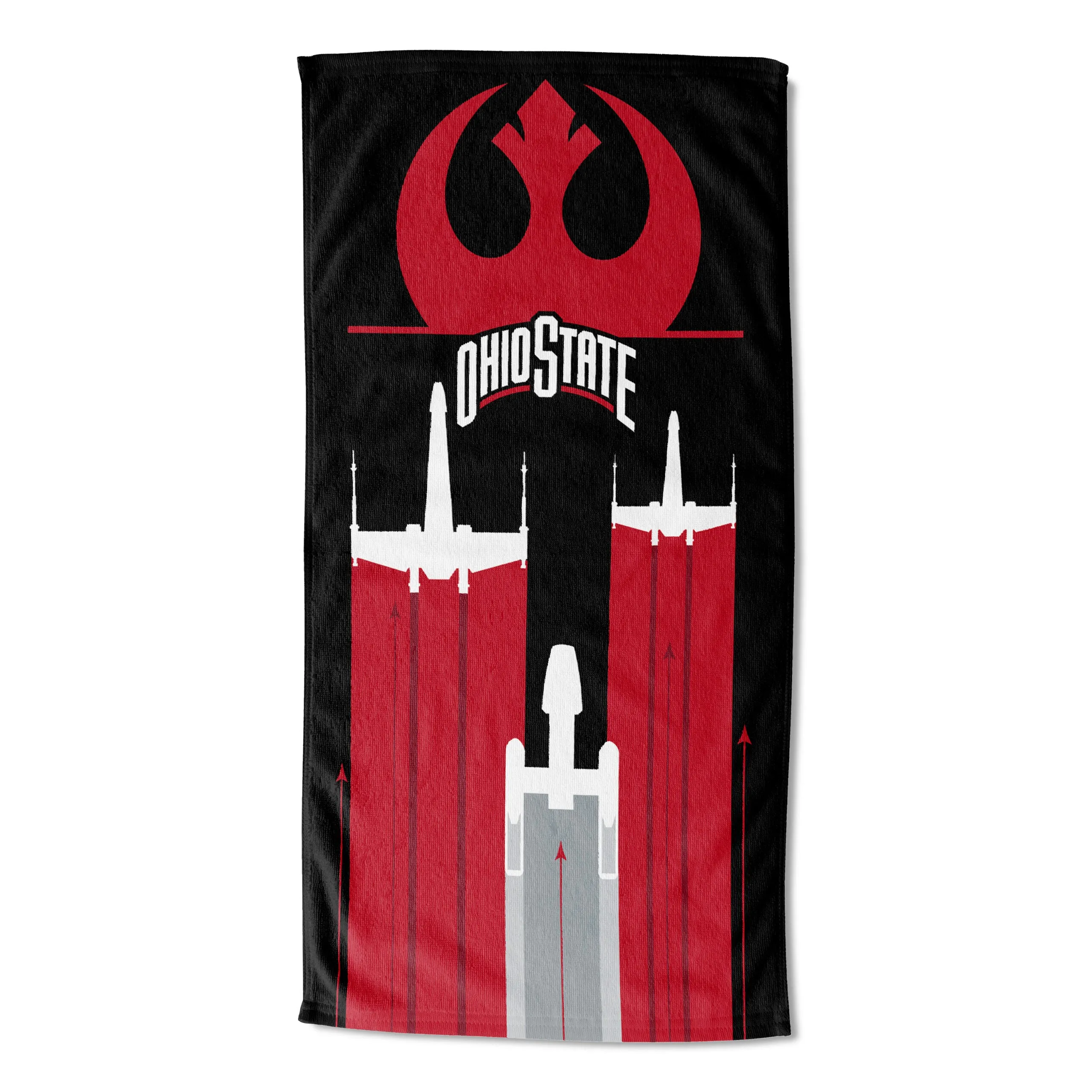 NCAA Star Wars Cobranding Battletime Ohio State Buckeyes Beach Towel