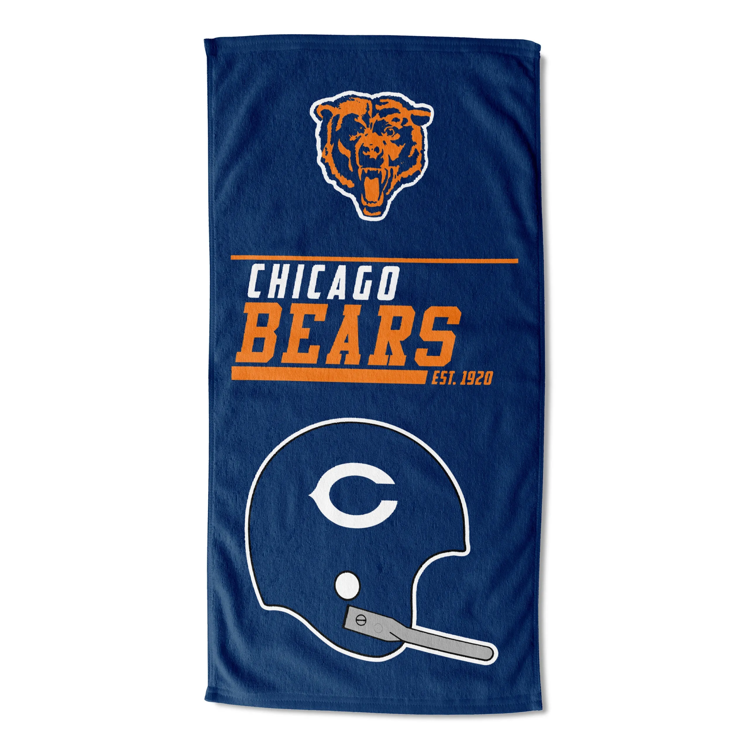 NFL Chicago Bears 40 Yard Dash Legacy Beach Towel 30x60 Inches