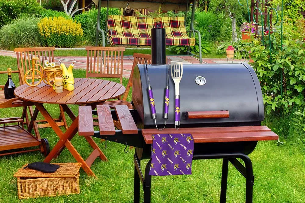 NFL Minnesota Vikings 3 Piece BBQ Utensil Set