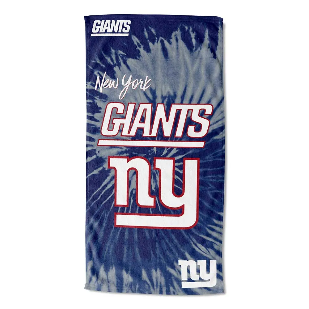 NFL New York Giants Psychedelic Beach Towel 30x60 Inches