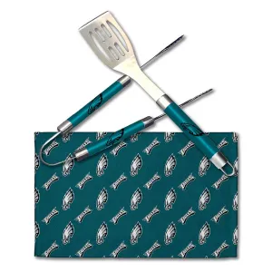 NFL Philadelphia Eagles 3 Piece BBQ Utensil Set