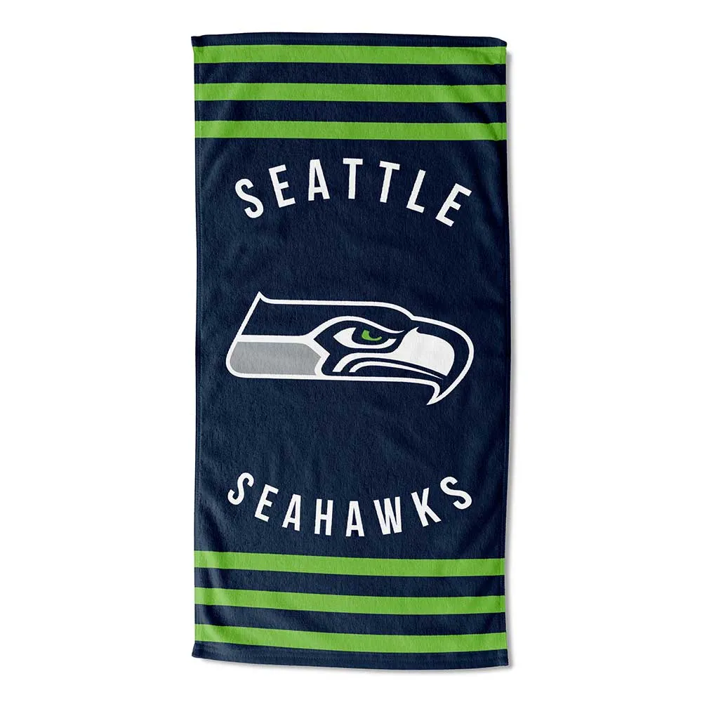 NFL Seattle Seahawks Stripes Beach Towel 30x60 Inches