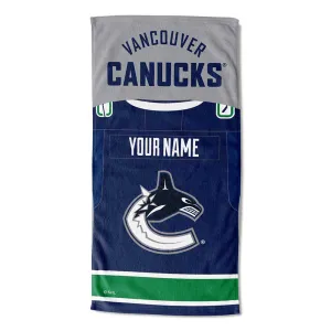 NHL Vancouver Canucks Beach Towel 30x60 Inches