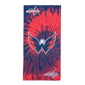 NHL Washington Capitals Pyschedelic Beach Towel 30x60 Inches