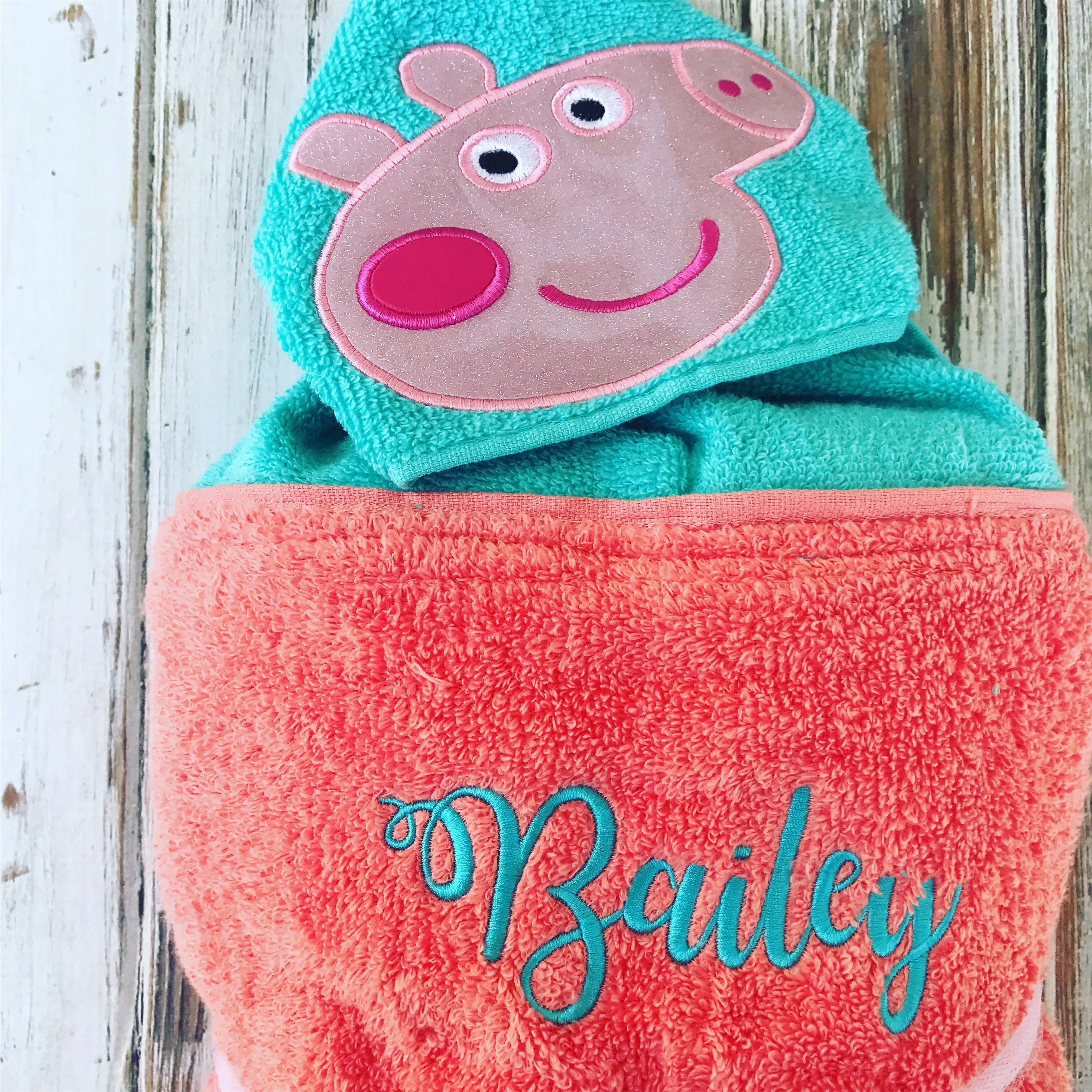 Peppa Pig Hooded Towel