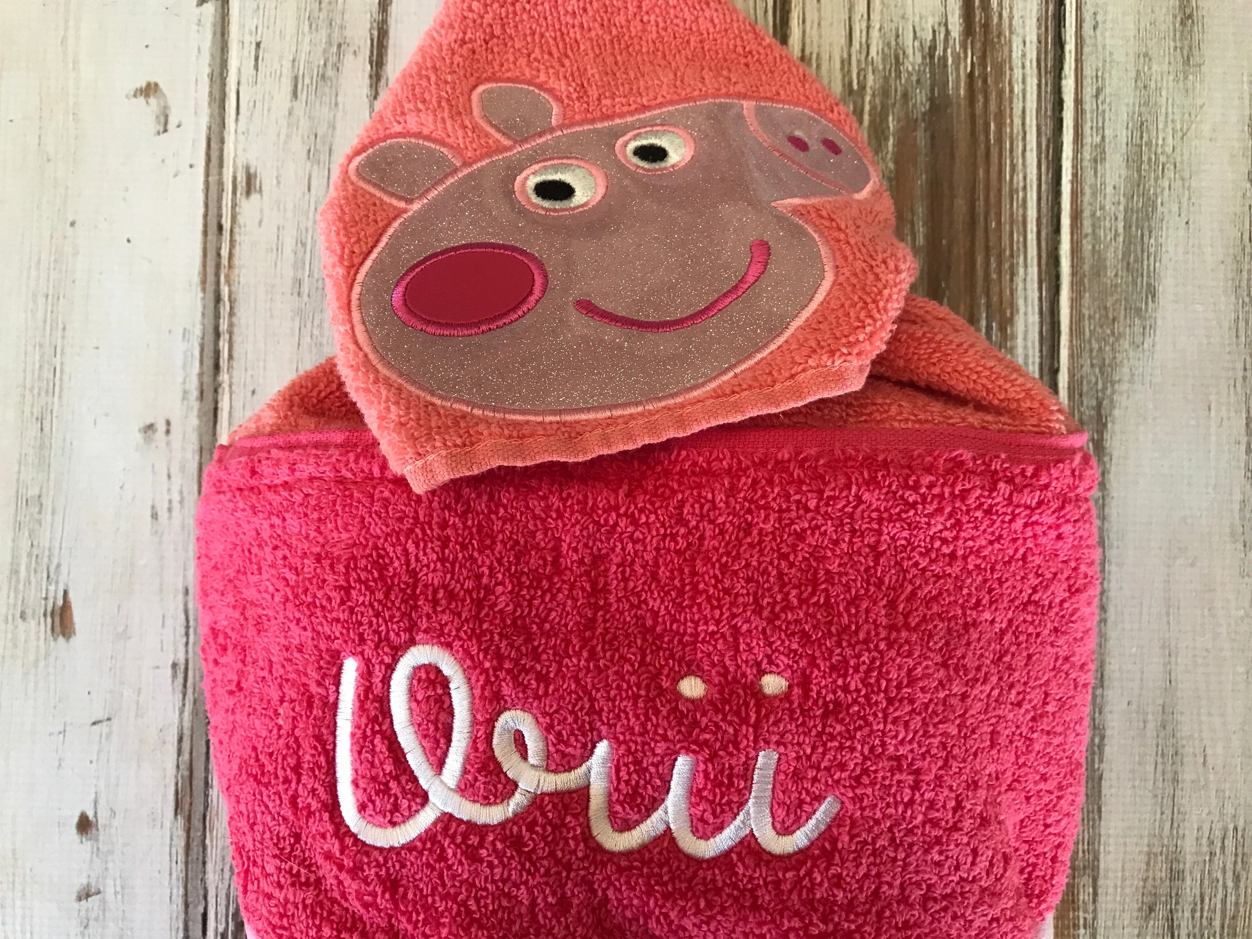 Peppa Pig Hooded Towel