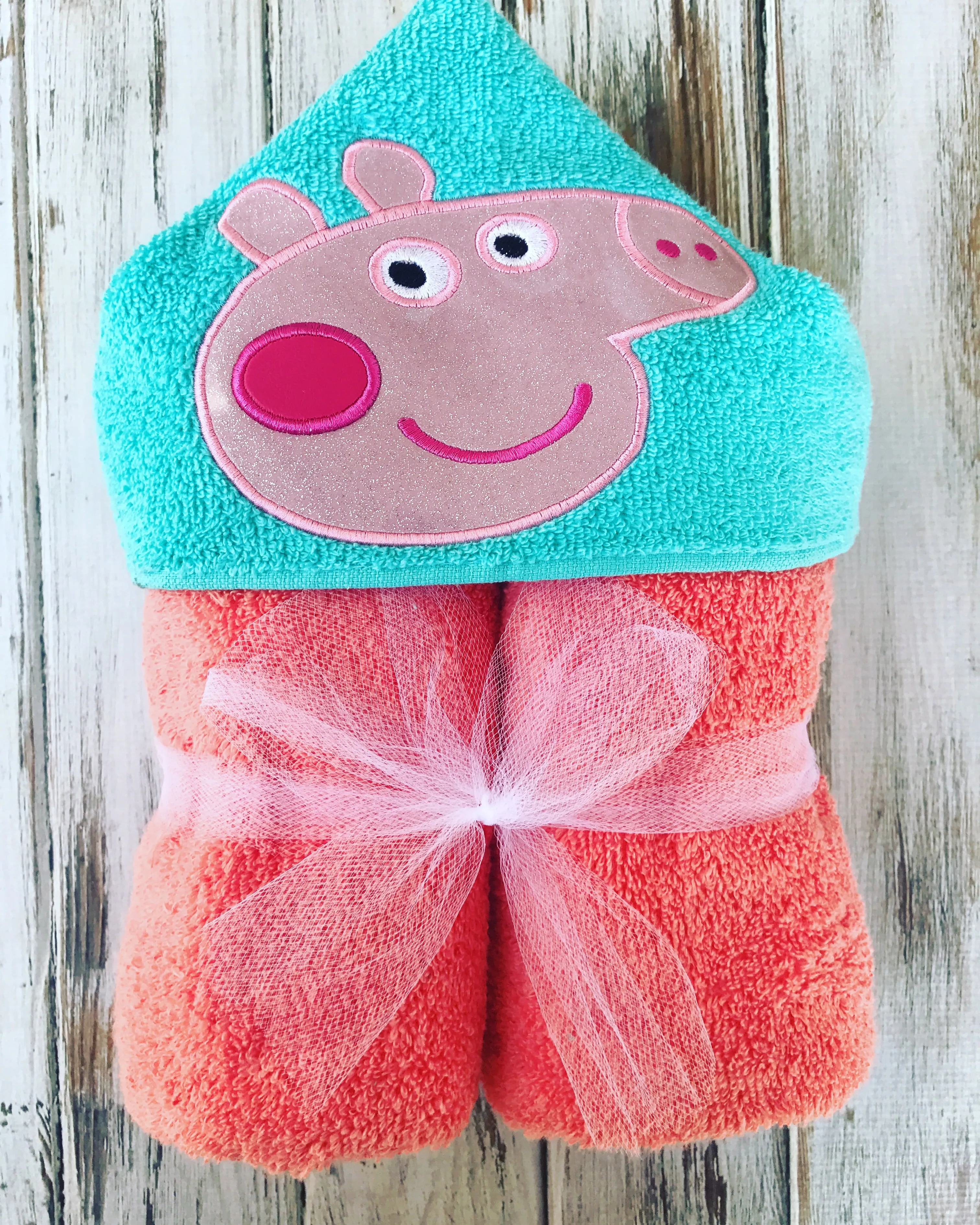 Peppa Pig Hooded Towel