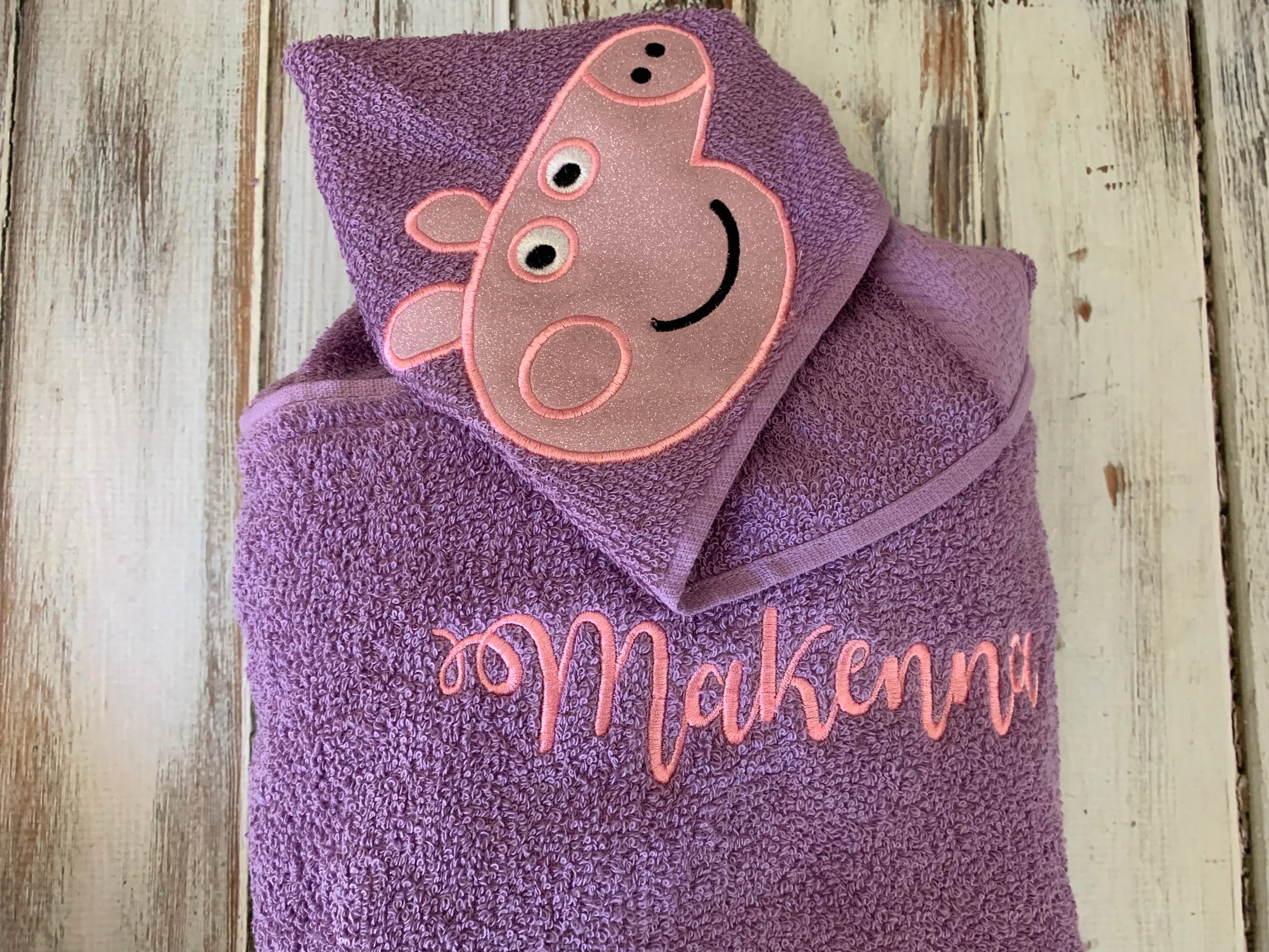 Peppa Pig Hooded Towel