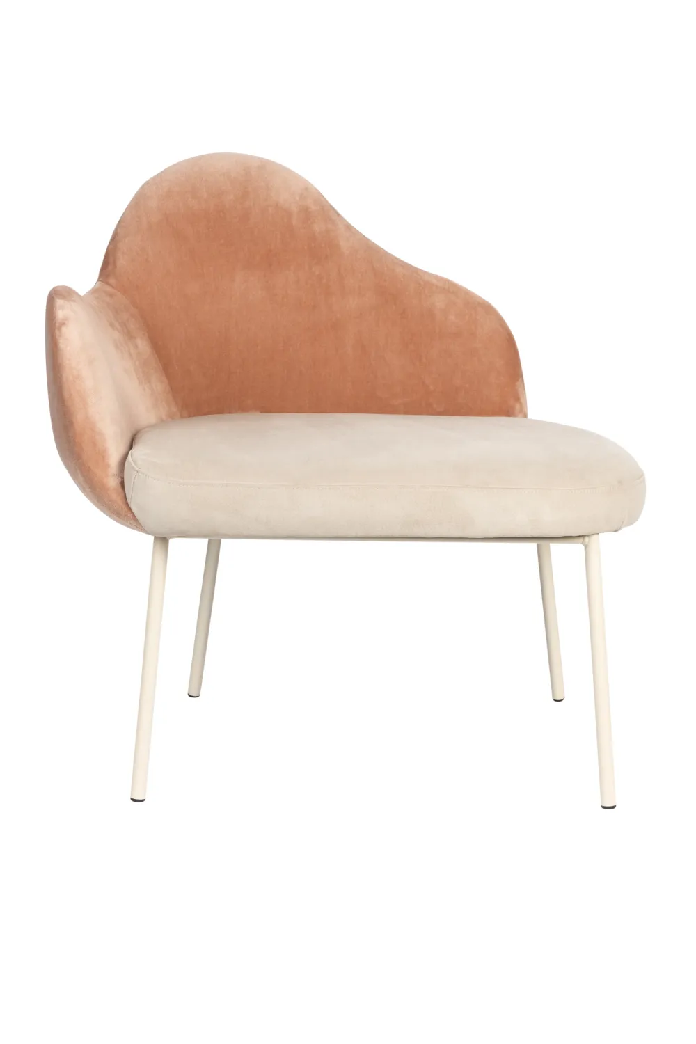 Pink Modern Lounge Chair | Zuiver Friuli