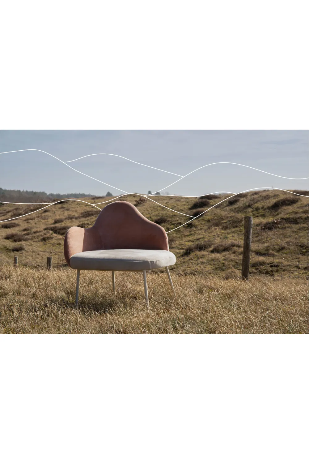 Pink Modern Lounge Chair | Zuiver Friuli