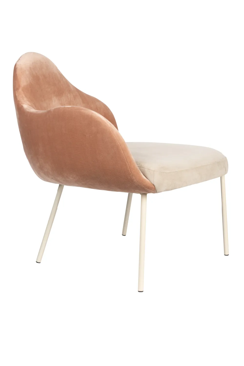 Pink Modern Lounge Chair | Zuiver Friuli