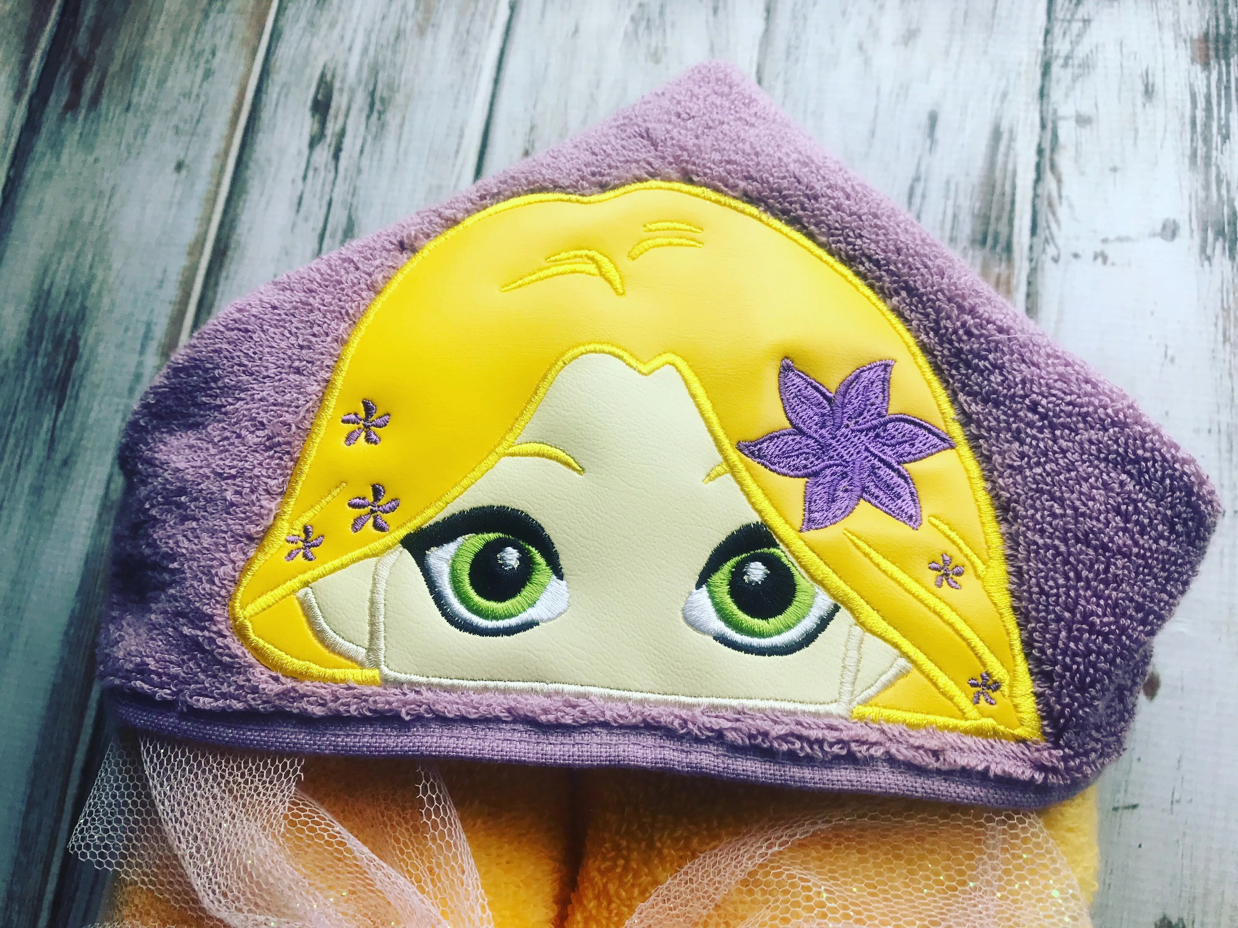 Rapunzle Hooded Towel