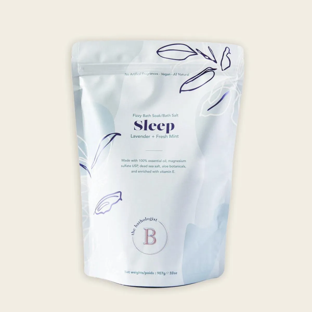 sleep fizzy bath soak