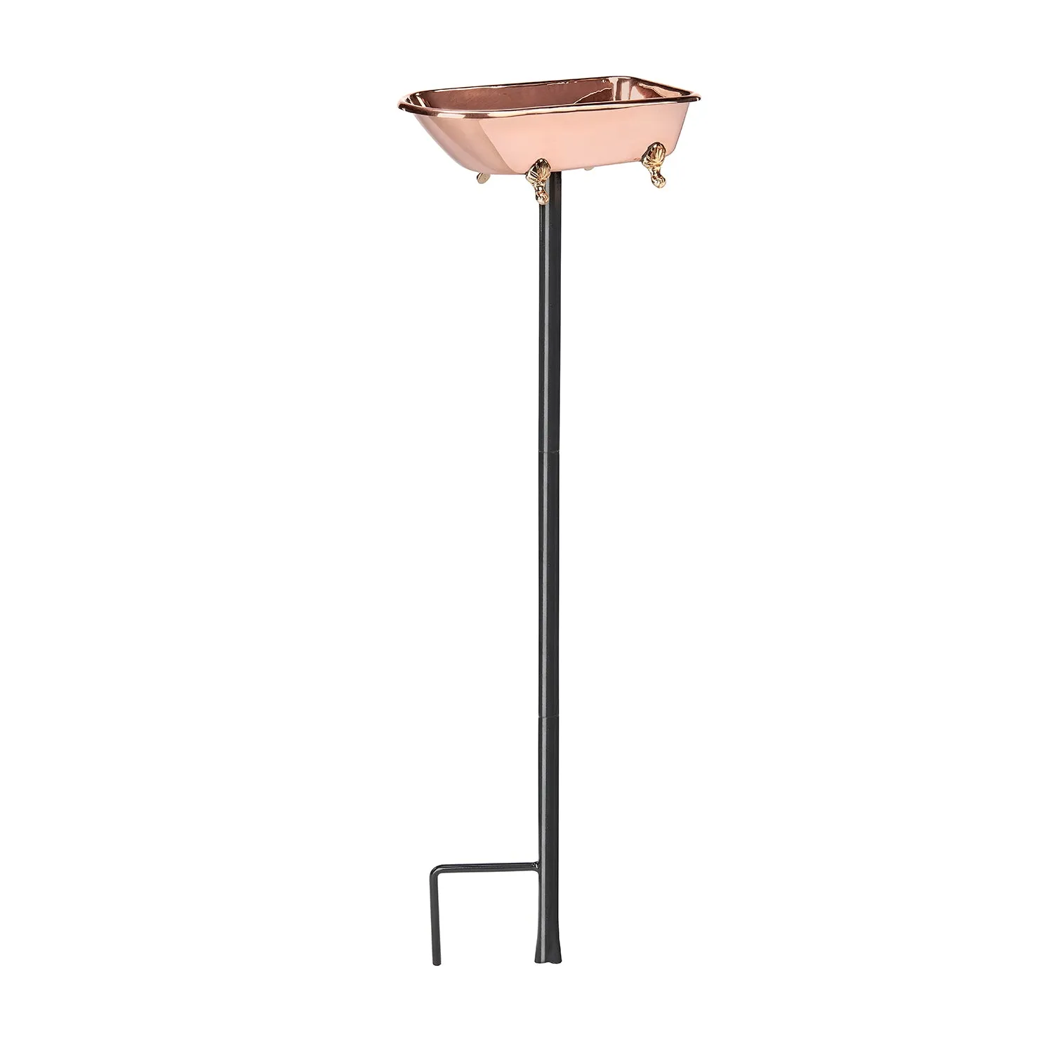 Splish Splash Copper Birdbath