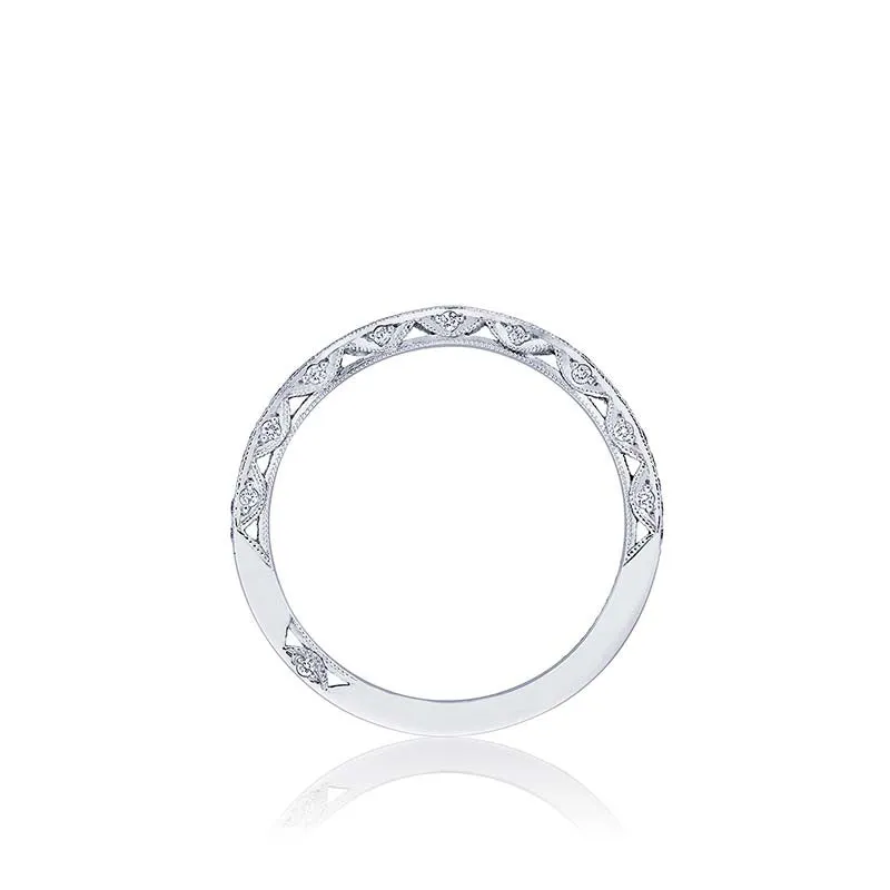 Tacori Platinum Classic Crescent Curved Wedding Band - HT2562B12