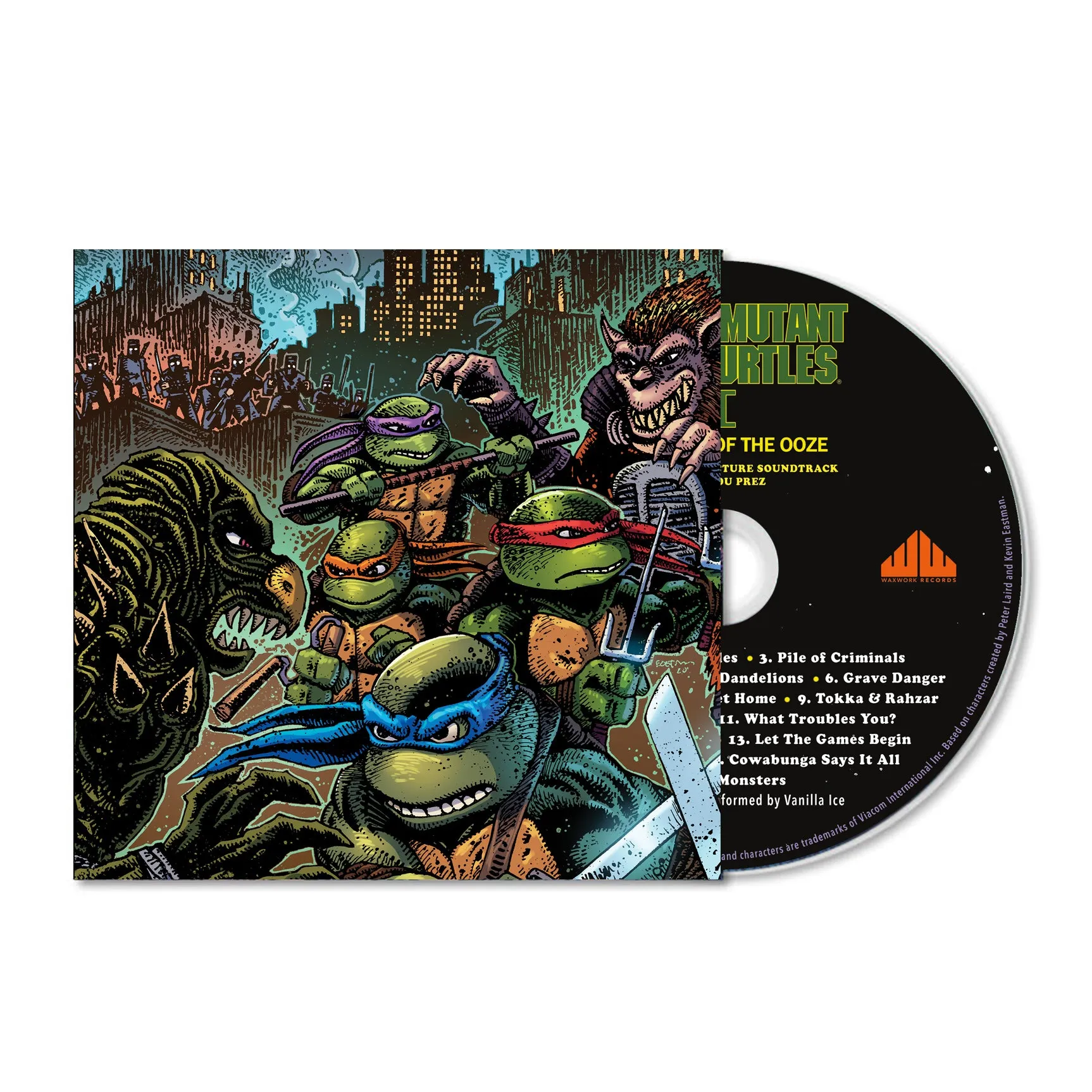 Teenage Mutant Ninja Turtles Part II: The Secret of the Ooze CD - wholesale