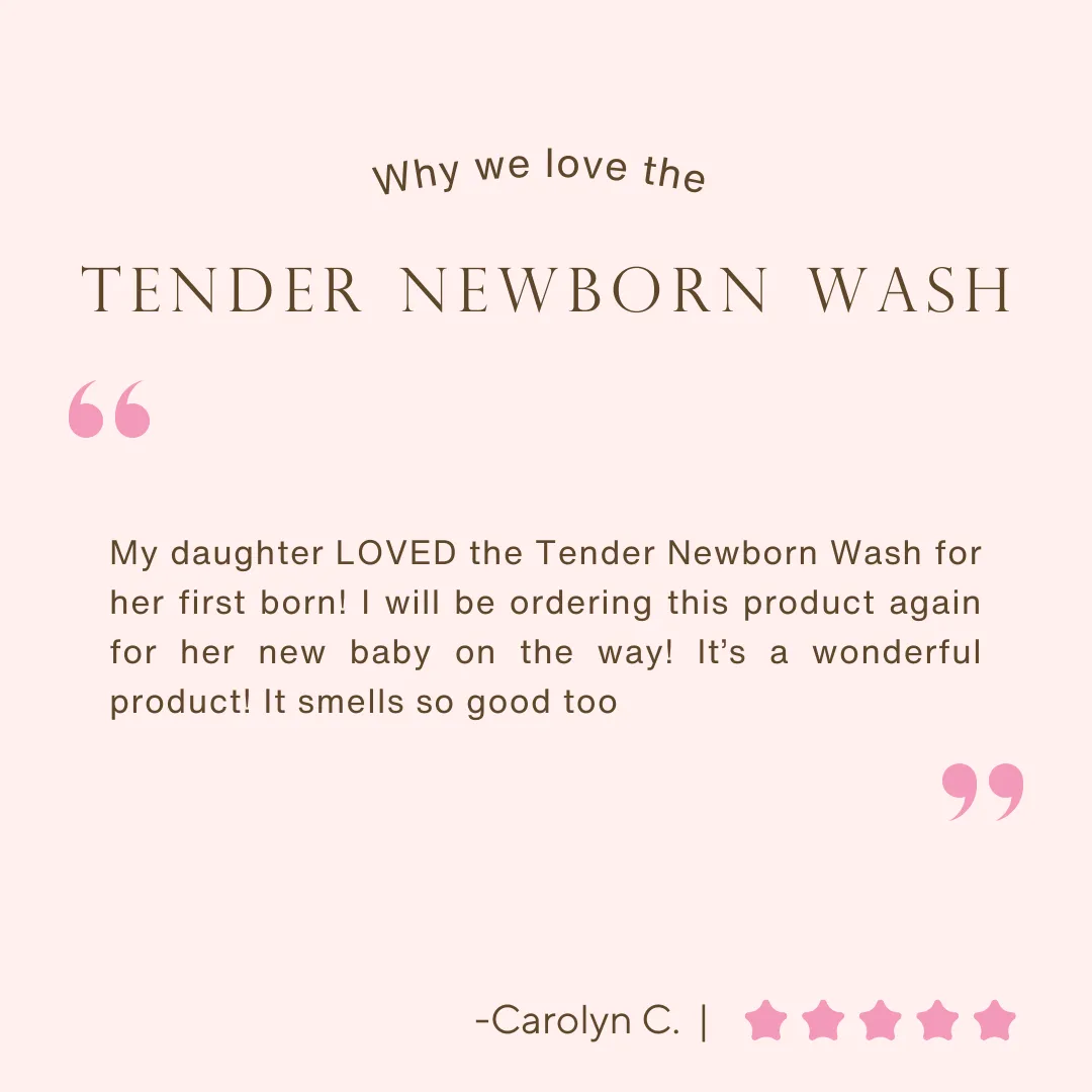 TENDER NEWBORN WASH