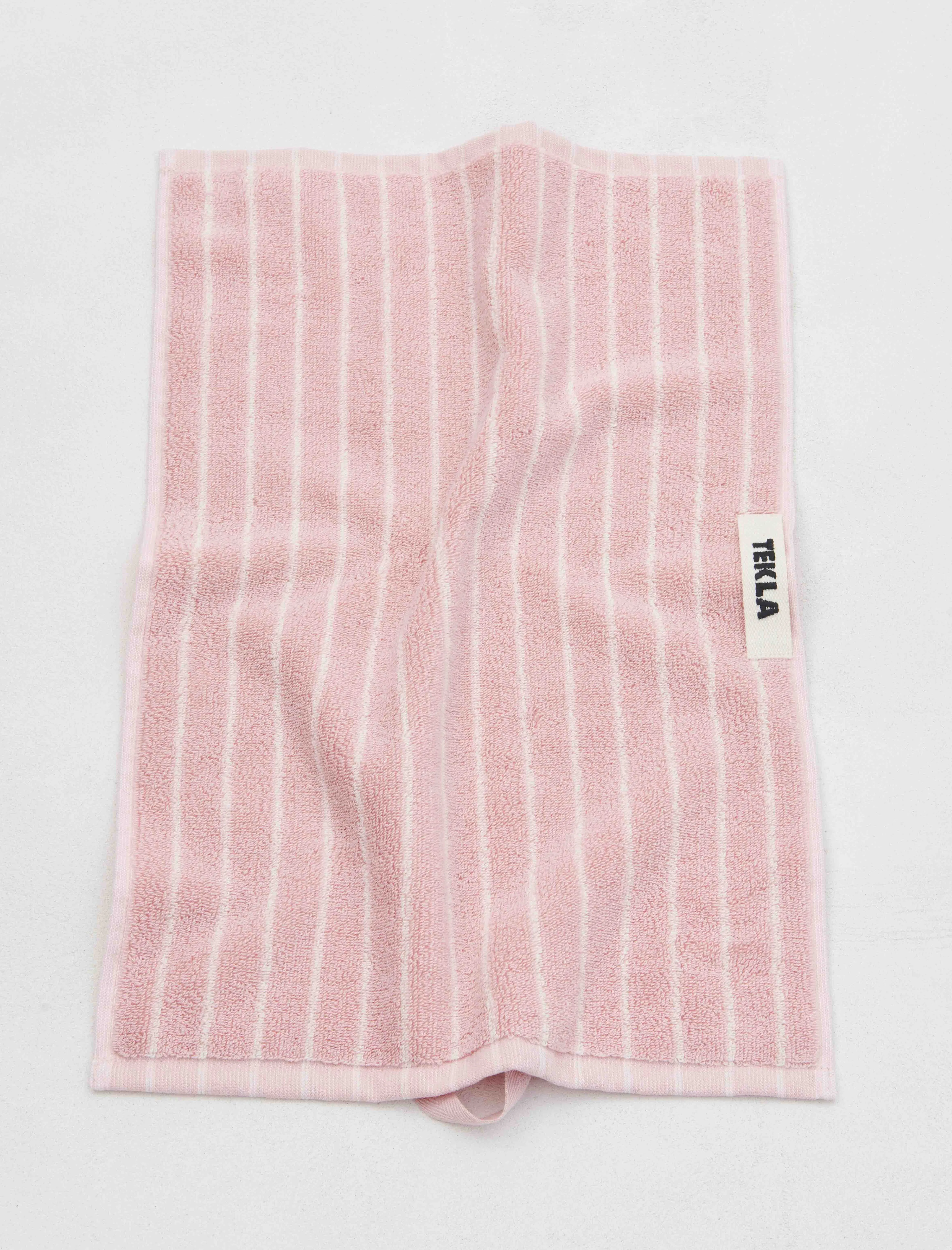 Terry Towel Shaded Pink Stripes