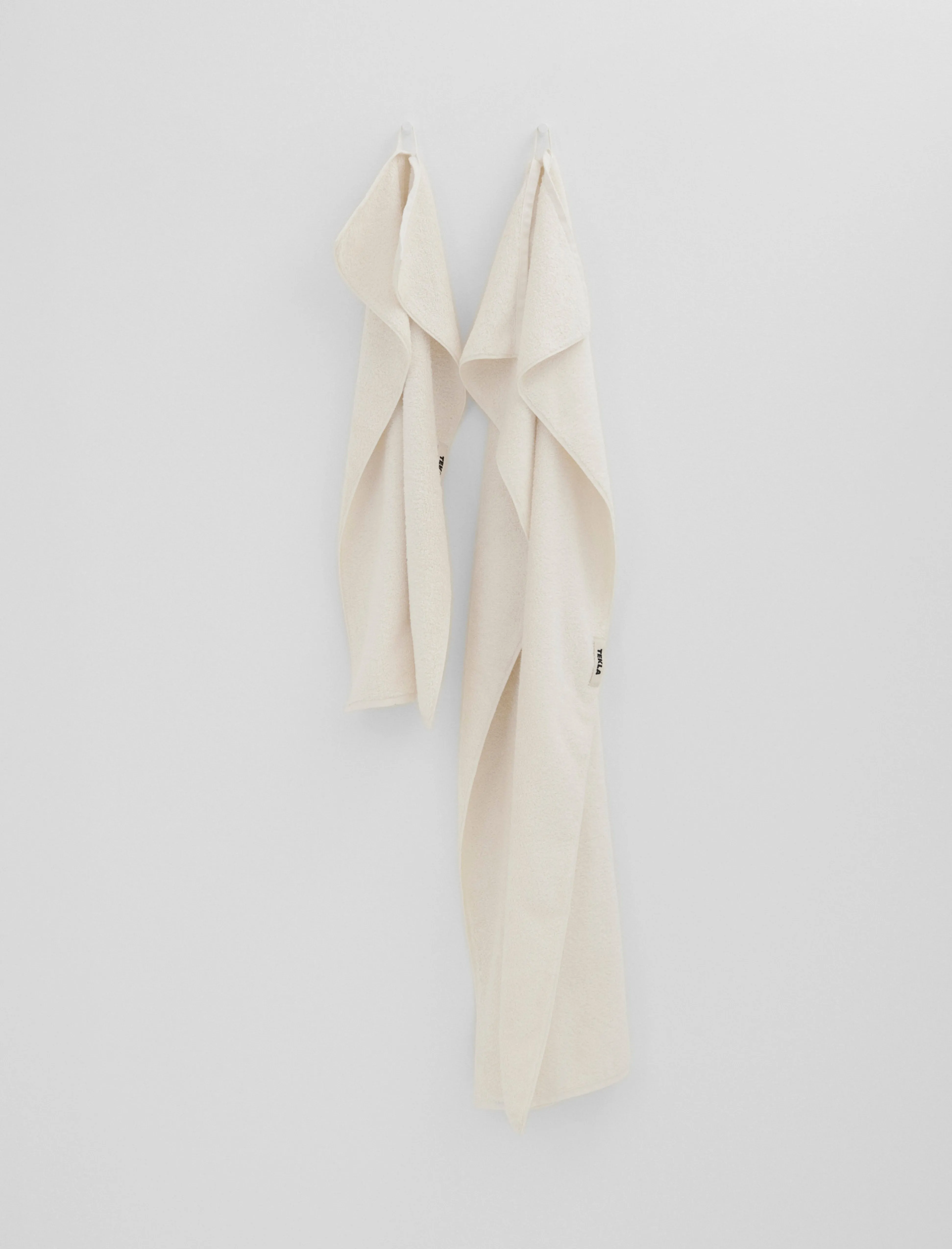 Terry Towel Solid Ivory