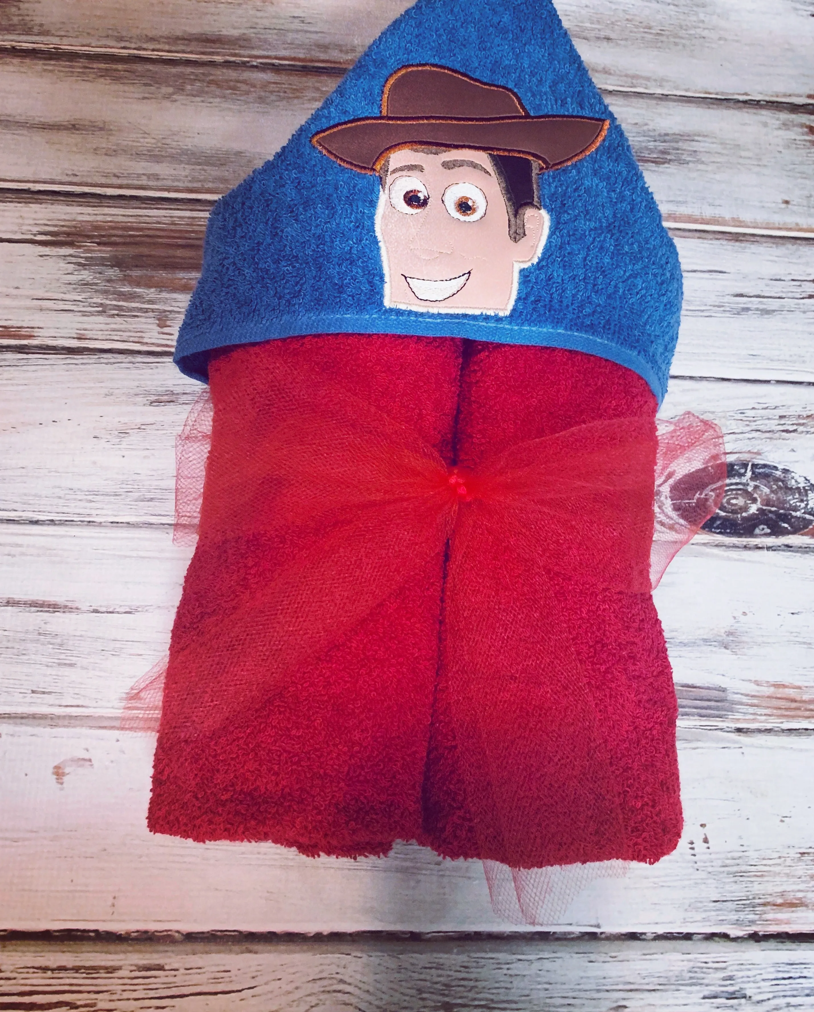 Toy Story Woody Hooded Towel