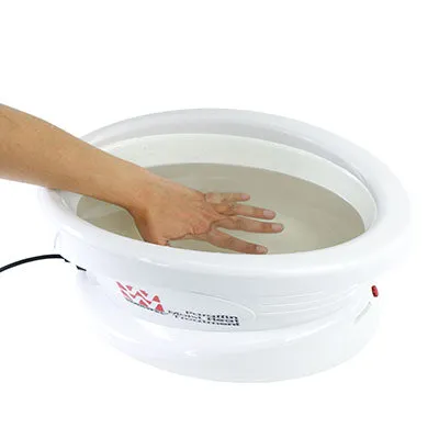 WaxWel Paraffin Bath - Standard Unit Includes: 65 Liners, 1 Mitt, 1 Bootie and 6 lb Rose Paraffin