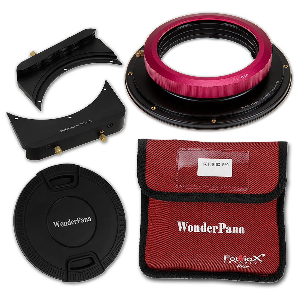 WonderPana Filter Holder for Fujifilm XF 8-16mm f/2.8 R LM WR Lens - Ultra Wide Angle Lens Filter Adapter